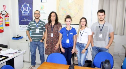 Equipe do IBGE visita Prefeitura de Navaraí
